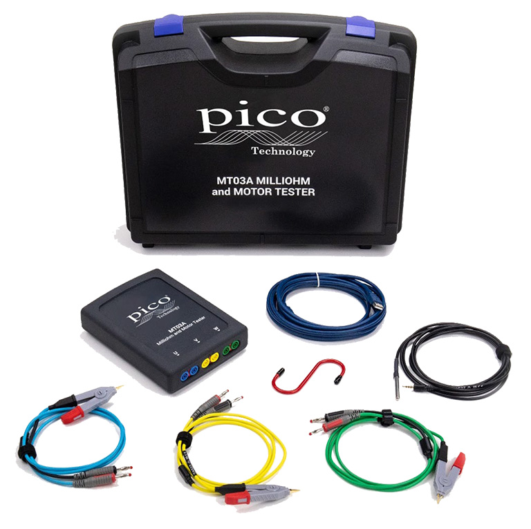 MT03A Motor and Milli-Ohm Tester Kit