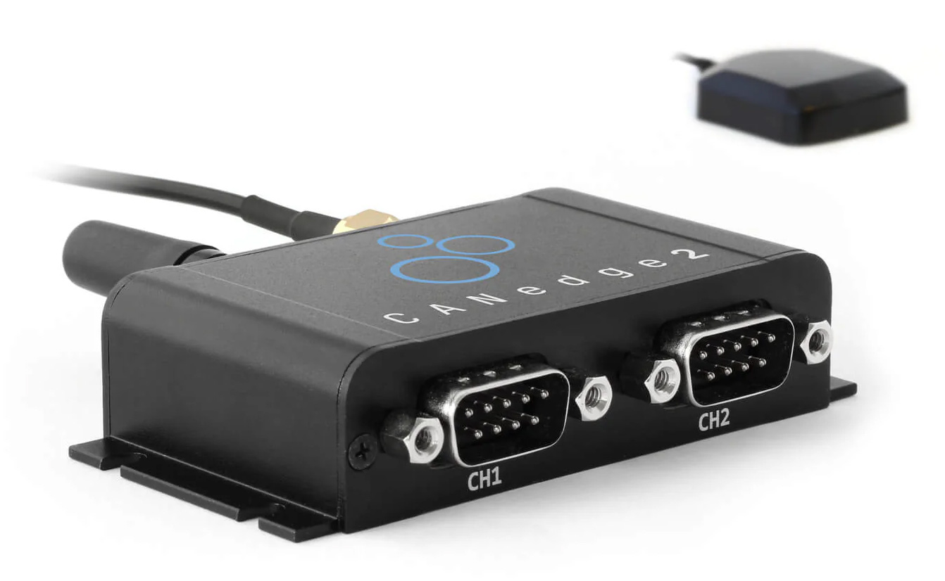 CANedge2 Dual CAN Logger with WiFi