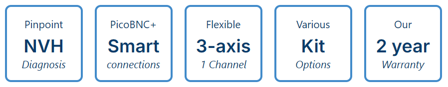 PicoBNC+ NVH Advantages