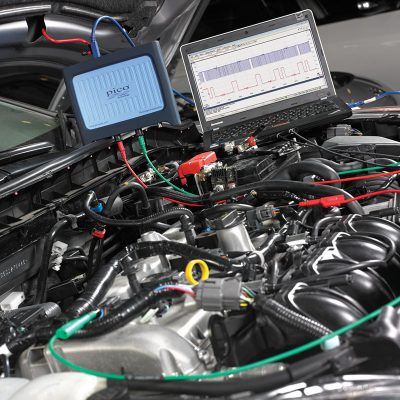 PicoScope 4425 with a Laptop