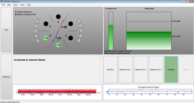 NVH Optics Balancing Screen