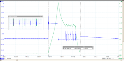 Injector Short Main Pulse when Idling