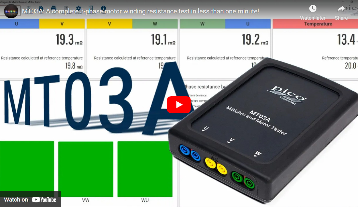 Motor and Resistance Tester