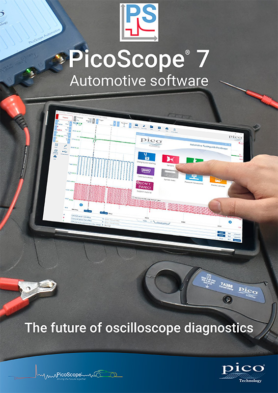 PS7 Automotive Software - the future of oscilloscope diagnostics